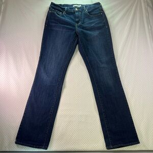 Levi's 505 Women's Bootcut Mid Rise Dark Wash Jeans size 8 39X32 Rare Tag‎ Error